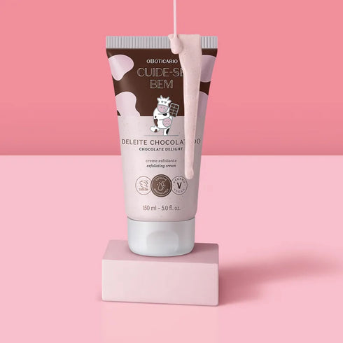O Boticário Cuide-se Bem Deleite Chocolatudo Creamy Body Scrub 150ml